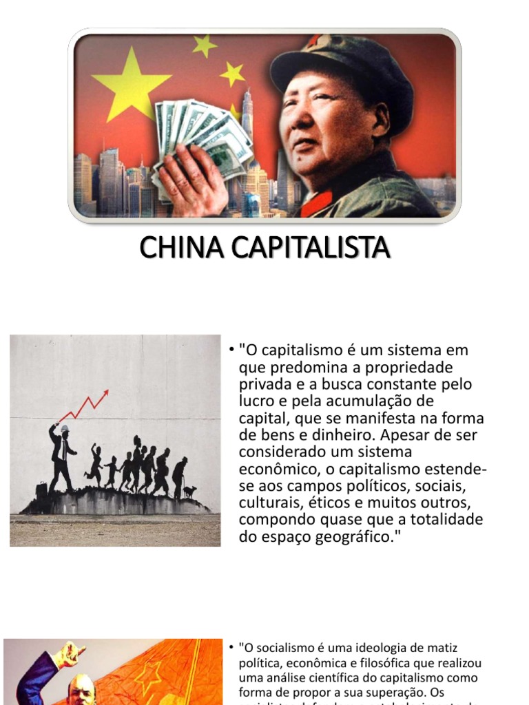 China Capitalista Pdf Socialismo Capitalismo