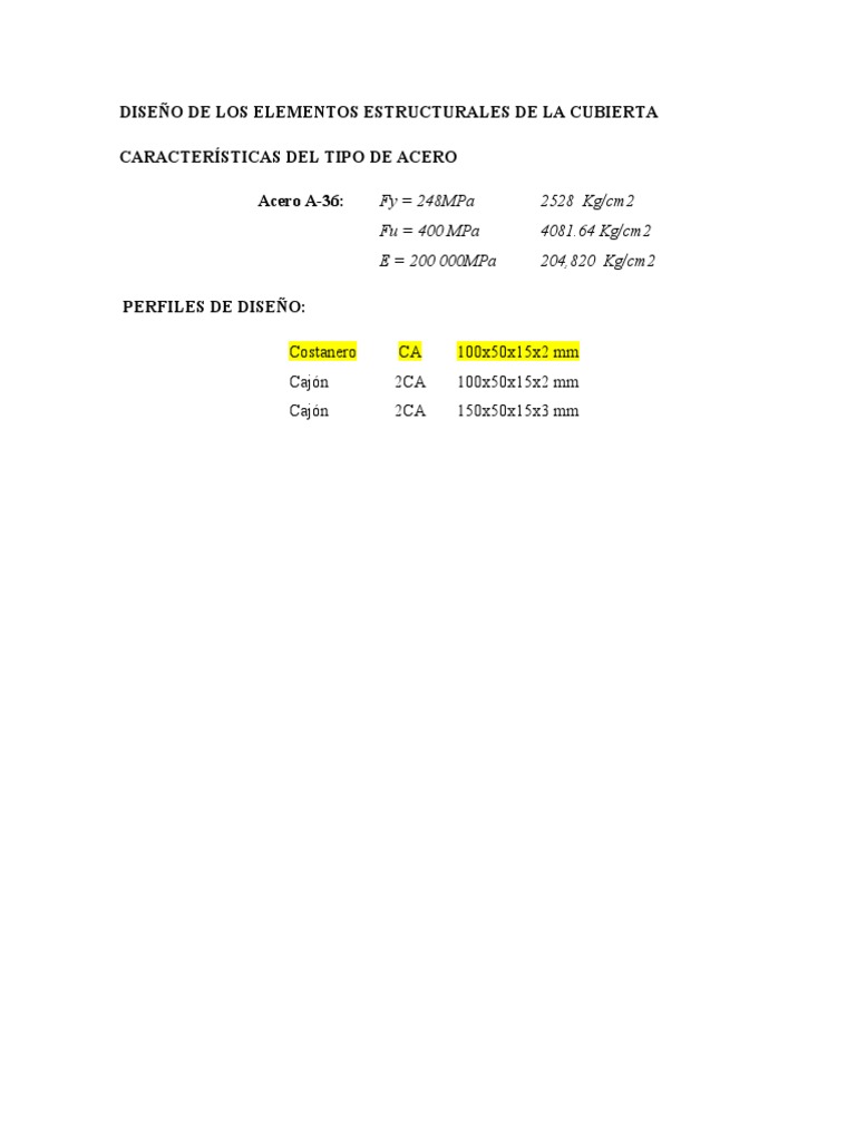 DISEÑO PERFIL COSTANERA 100X50X15X2 MM | PDF | Mecánica | Ingeniero civil