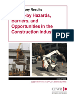 NR 18 - Struck-By Hazards, Barriers, and Opportunities in The Construction Industry