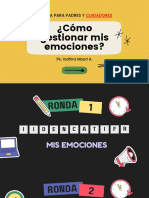 ¿Cómo Gestionar Mis Emociones