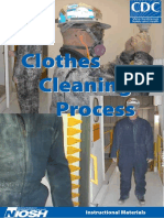 NR 18 - Processo Limpeza de Roupas Trabalhos Com Silica