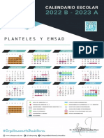 Calendari Escolar 2022--2023 Planteles-Emsad