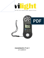 Ficha Tecnica - Anemómetro Digital LT-LM8010