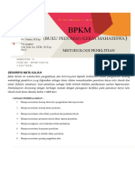 BPKM METODOLOGI PENELITIAN D3 Ganjil 2022 2023