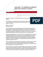 Humberto Musacchio- La rebeldía estudiantil en la universidad viene desde la Colonia