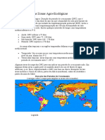 Classificação das Zonas Agro-Ecológicas