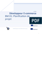 E-commerce Developer BM01 Product Planning Fr