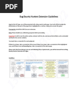 Bug Bounty Hunters Extension Guidelines 093022