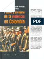 PASADO  Y PRESENTE DE LA VIOLENCIA  EN  COLOMBIA