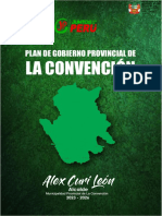 La Convención: Plan de Gobierno Provincial de