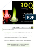 Quantidade de Matéria e Massa Molar