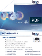 9100 Revision 2016 Key Changes