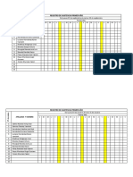 Registro de Asistencia 1ERO