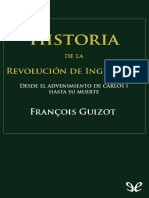 Historia de La Revolucion de Inglaterra Francois Guizot