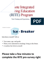 Rite Tutor Slides