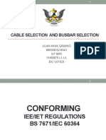 Cable Selection and Busbar Selection-Latest-New