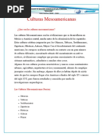 Cuadernillo De Culturas Mesoamericanas 4to Primaria Pdf