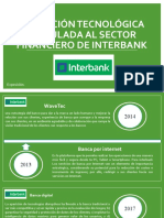 Evolución Tecnológica Vinculada Al Sector Financiero de Interbank