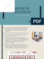 Matriz de Resultados y de Interesados