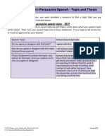 E7 - S1 - M2 - L4.4 - Assignment - Topic and Thesis - Modified 2022