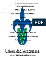 JoséRoberto SánchezHerrera (S20007515) Isotermadeadsorciónydesorción AnálisisdeAlimentos