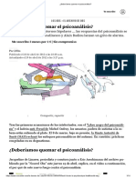 ¿Deberíamos Quemar El Psicoanálisis