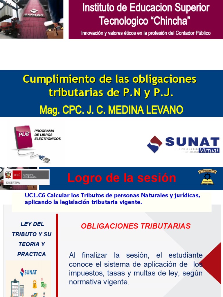 Obligaciones Tributarias Leg. Tributaria | PDF | Contabilidad | Economias