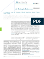 Pruebas Genéticas Fibrosis Pulmonar 2022