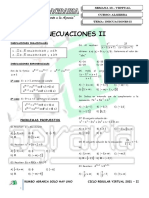 Inecuaciones II: Problemas resueltos de álgebra