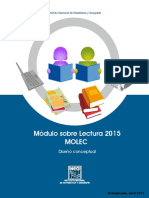 Módulo Sobre Lectura 2015-MOLEC