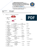 PTS Kelas 6 Ganjil 2022