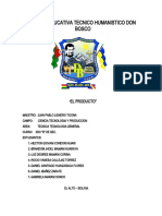 Informe El Producto