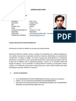 CV Jhon Cesar Quispe Florez..