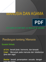 Bab I. Manusia Dan Agama