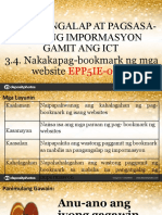 Sta. Cruz - Grade 5 Ict Lesson 4th Quarter