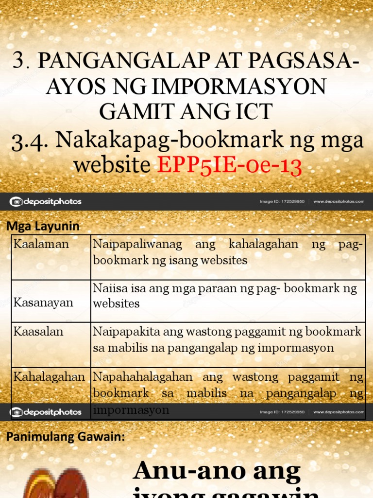 Sta. Cruz - Grade 5 Ict Lesson 4th Quarter | PDF