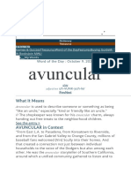 Avuncular