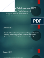 Panduan Pelaksanaan IHT