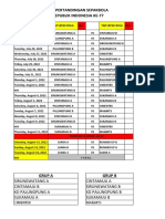 Jadwal Sepak Bola