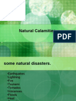 Natural Disaster INTERNAL ASSESMENT