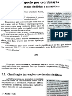 Orações coordenadas sindéticas e assindéticas