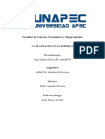 La Planeación en La Empresa