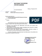 Surat Tindak Lanjut Pelaksanaan Regsosek