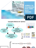 Aplicabilidad de La Química en El Campo de La Medicina. Clase 1L