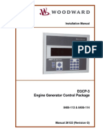 EGCP-3 Engine Generator Control Package: Installation Manual