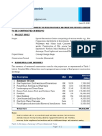 Cost Estimate - Bukoto Sports Centre - June 23, 2021