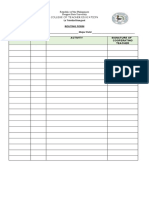 Routing Form