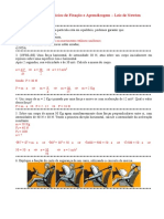 Gabarito Da 1 Lista de Exercícios de Fixação e Aprendizagem