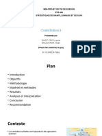 Contribution À: Mini-Projet de Fin de Session ÉTÉ-405 Statestique D'Échantillonnage Et de Suivi