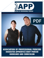 APP Suggested Apprentice Body Piercer Guidelines and Curriculum 2020 Edition Version 3